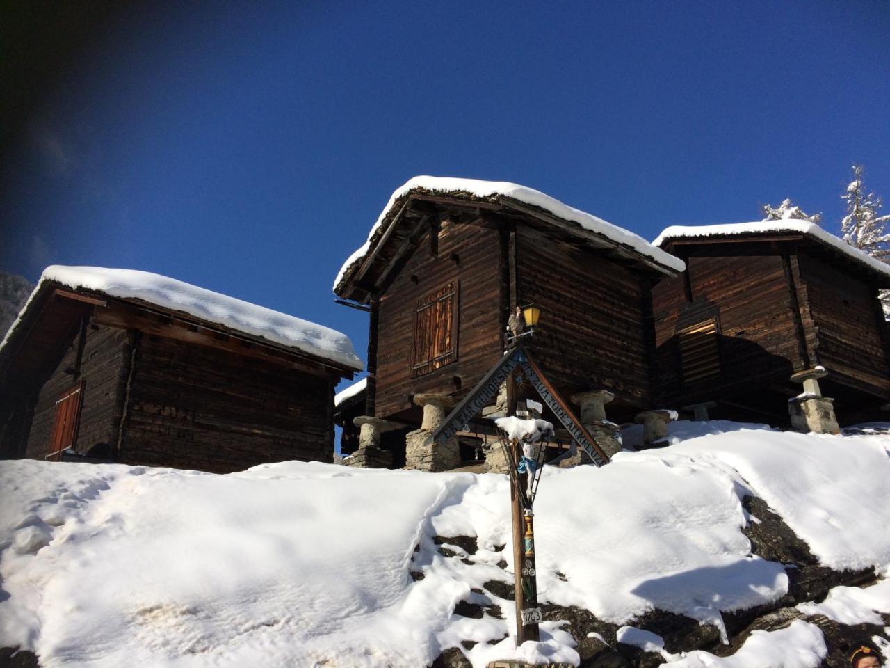 B&B Haus Granit Saas Grund מראה חיצוני תמונה